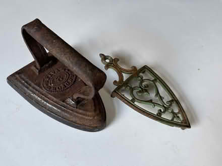 Photo of free Antique clothes iron (Ruddington) #1