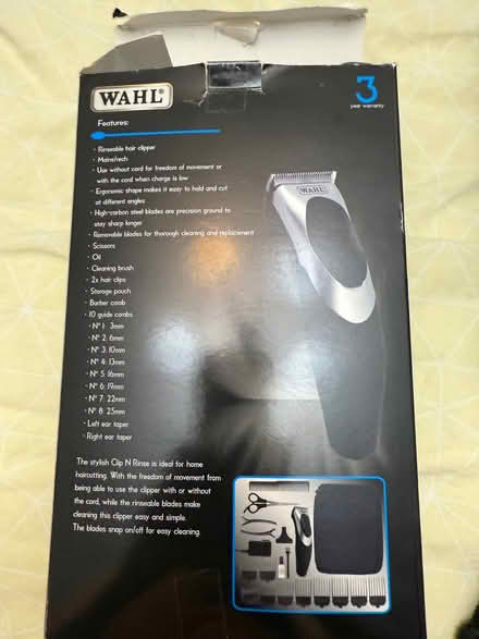 Photo of free Wahl hair clippers (Sandilands CR0) #3