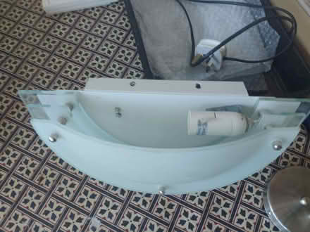 Photo of free Glass wall light (Cutteslowe OX2) #2