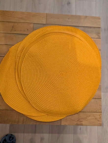Photo of free 7 orange placemats (SE16) #1