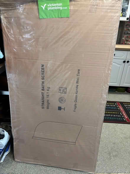 Photo of free Glass Bath Screen (Wickham Bishops CM8) #2