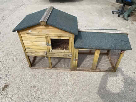 Photo of free Rabbit/Guinea pig hutch (New Hutton LA8) #1