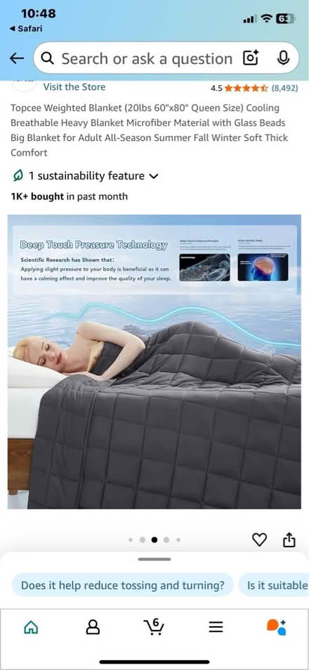 Photo of free King-size Weighted Blanket (Inwood (Inwood (near Dyckman)) #1