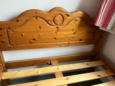 Photo of free Double bed frame (Kingsmead) #3
