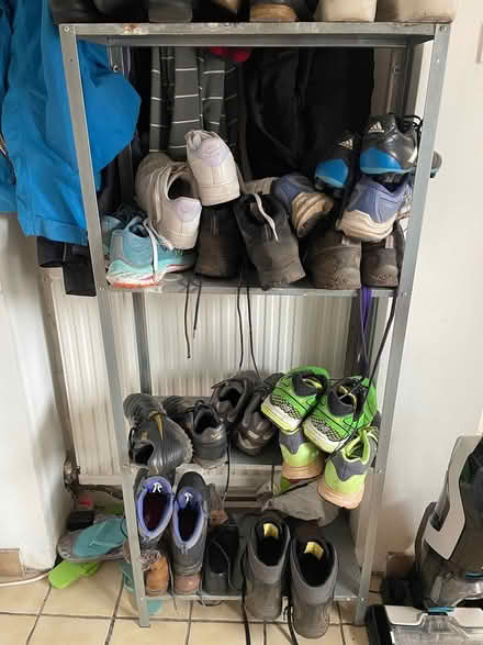 Photo of free 2 metal racking shelving units (ME16) #2