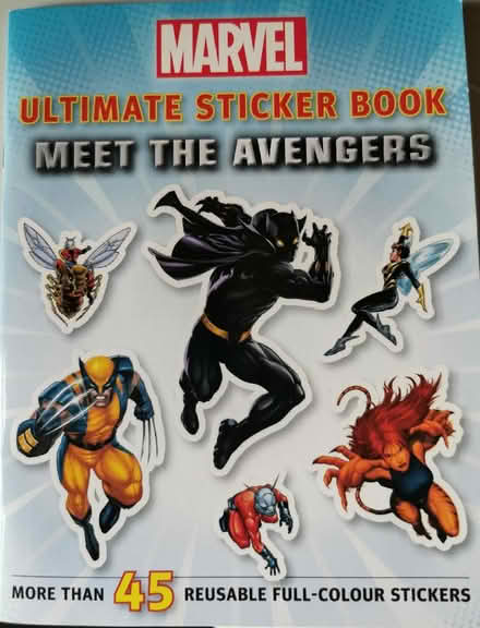 Photo of free Avengers reusable stickers sticker book. (The Nurserylands TW12) #1