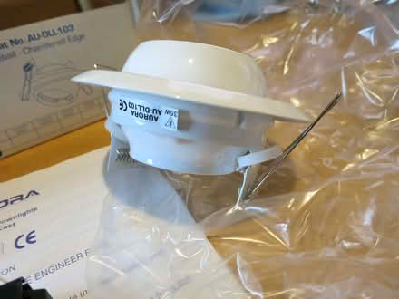 Photo of free 2 downlight fittings - new (Llandrindod LD1) #3
