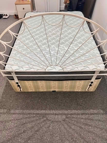 Photo of free Double bed and mattress (Chesterfield S40 area) #3