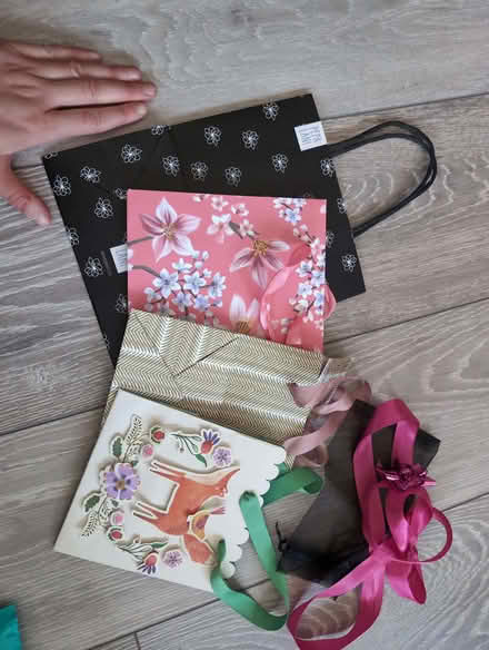 Photo of free 4 small gift bags (Woodley RG5) #1