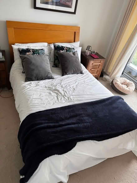 Photo of free Double storage bed and mattress (Headland Rd, Newquay) #1