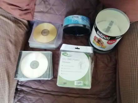 Photo of free New and unused DVD-R & CD-R plus more (Roseworth TS19) #1