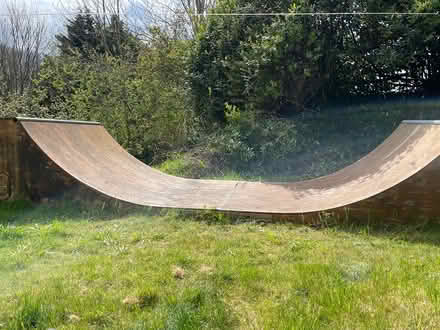 Photo of free Half pipe skate ramp (Wallands, Lewes) #3