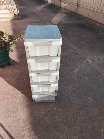 Photo of free Plastic drawers (Albury) #1