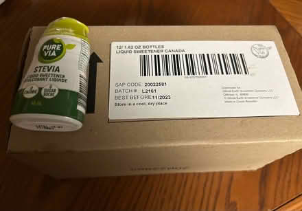 Photo of free Liquid stevia sweetener (Meadowvale, Mississauga) #1