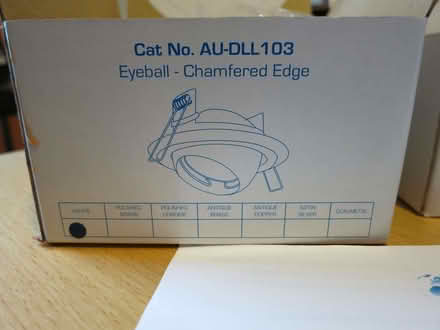 Photo of free 2 downlight fittings - new (Llandrindod LD1) #2