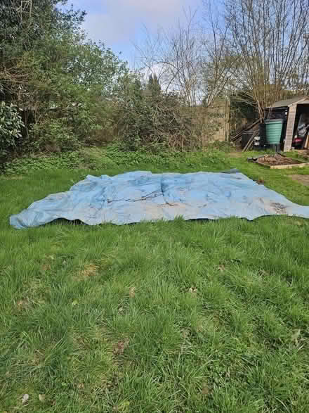 Photo of free Tarpaulin/ weed mat 4x4.5m (Amersham Common HP7) #1