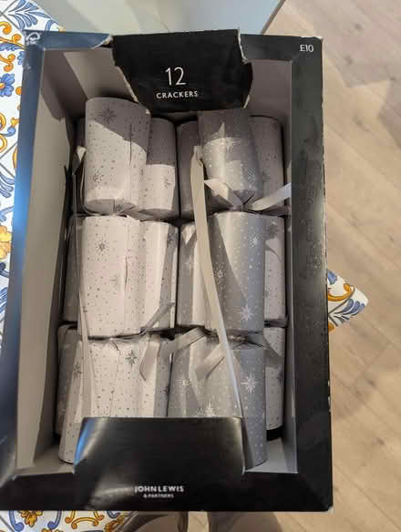 Photo of free 6 John Lewis Christmas crackers (SE16) #1