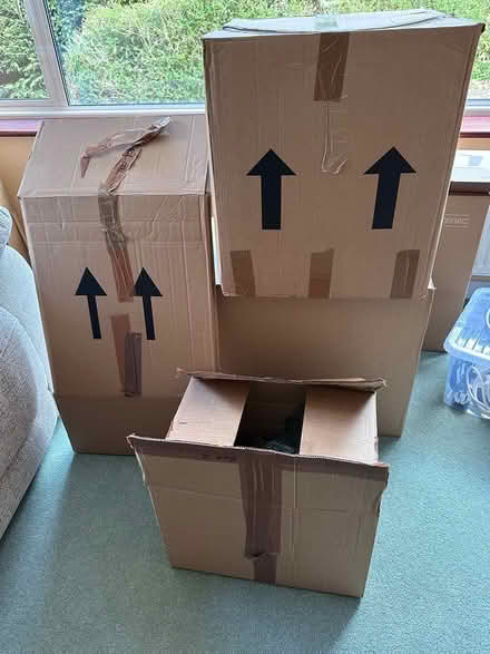 Photo of free Moving boxes (Hundon CO10) #1