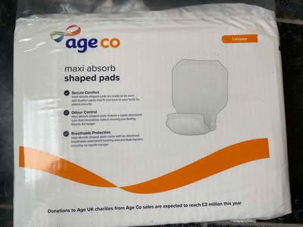 Photo of free Unisex adult incontinence pads (West Malvern CP WR14) #2