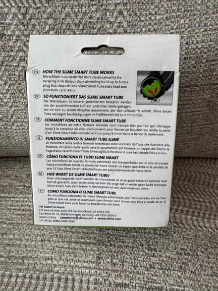 Photo of free New cycle inner tube (PE14SP) #2