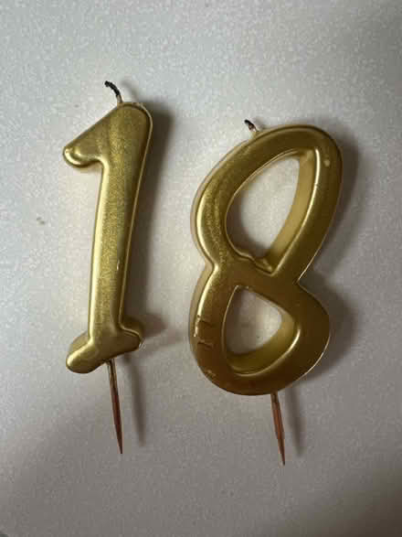 Photo of free No. 18 candles used (Teddington TW11) #1