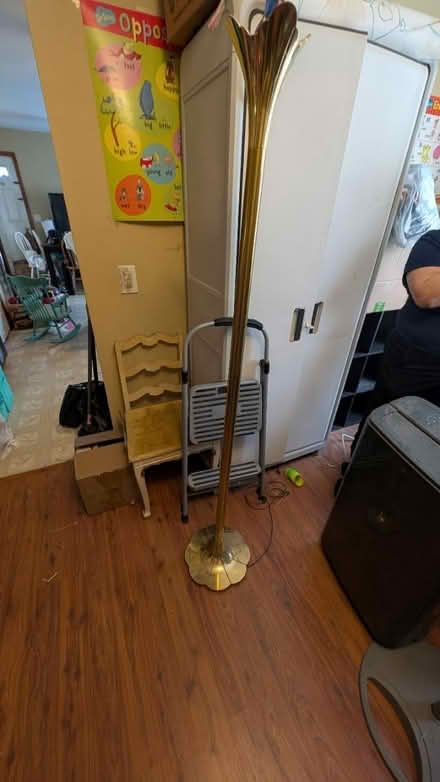 Photo of free Gold lamp (Clinton) #1