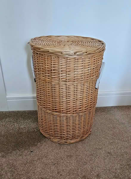 Photo of free Wicker laundry basket (Inham Nook NG9) #1