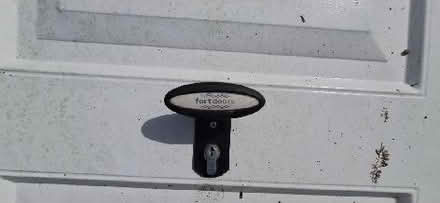 Photo of free White single garage door (Hotley Bottom HP16) #2