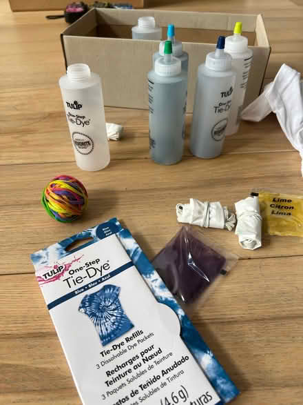 Photo of free Tie Dye kit (West Common AL5) #2