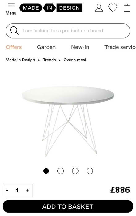Photo of free Dining table (SE17) #3