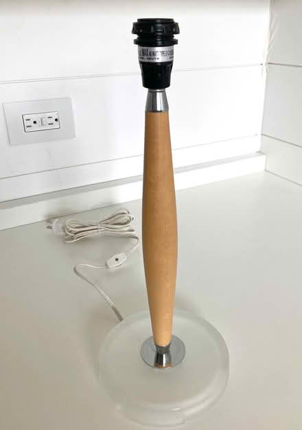 Photo of free nightstand lamp, needs shade (Downers Grove, south side) #1
