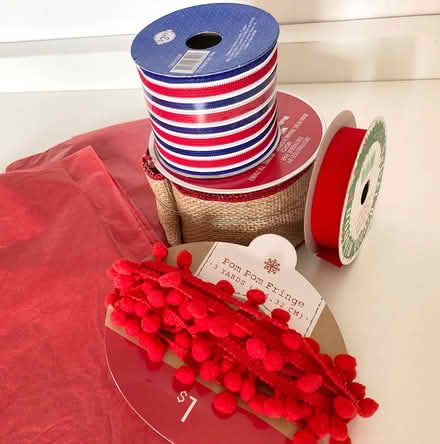 Photo of free wrapping paper, ribbons (Downers Grove, south side) #1