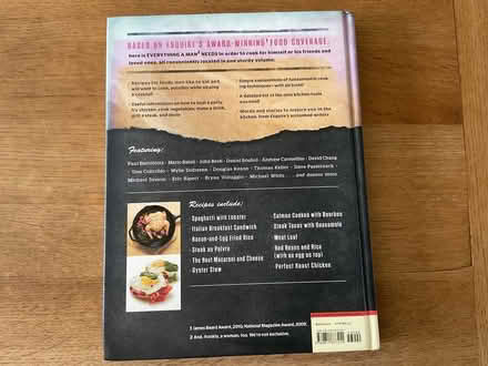 Photo of free Esquire’Eat Like A Man’ Cookbook (GU18) #2