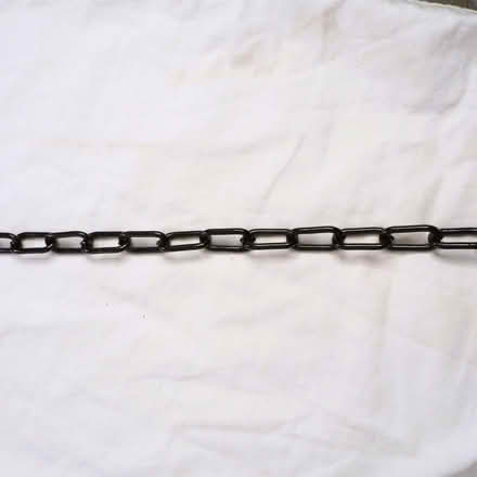 Photo of free Heavy black chain, 9 lengths mostly 0.8 - 1.5 metres v good (Burgess Hill RH15) #2