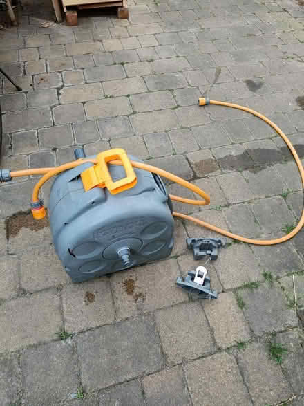Photo of free 20 metre Hozelock cassette hose (Feltham Road, Ashford TW15) #2