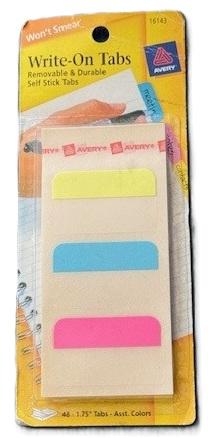 Photo of free File tabs (adhesive) (Crown Hill) #1