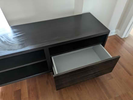 Photo of free IKEA TV console table (Mosspark, Glasgow G52) #2