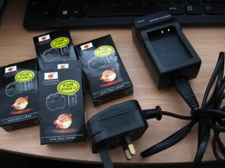Photo of free 4 New Batteries for M1/BXM-10 Camcorder with Mains Charger (Coppull PR7) #1