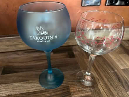 Photo of free Gin glasses and 50 and fabulous wine glass (Winyates Green B98) #2