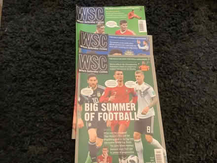 Photo of free WHEN SATURDAY COMES (WSC) magazines (South Kensington SW3) #1