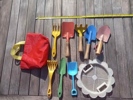 Photo of free Children's gardening tools and bag (ME8) #1