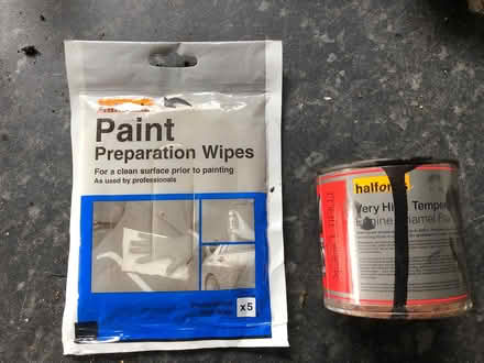 Photo of free car paint etc (Sandal WF2) #1