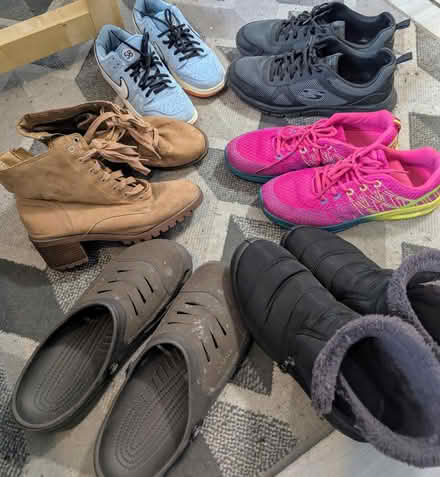 Photo of free Male and female shoes. Size 40-45 (Salford M7) #1