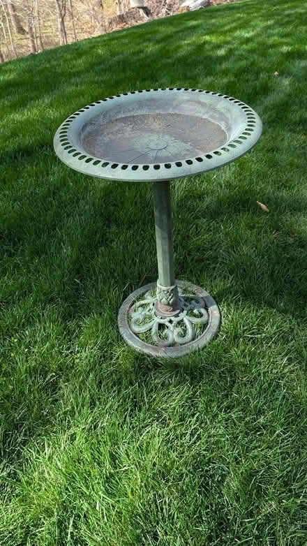 Photo of free Resin Birdbath (Chesapeake Beach) #1