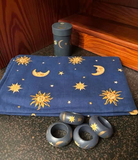 Photo of free Table cloth and napkin rings (Oakton) #1