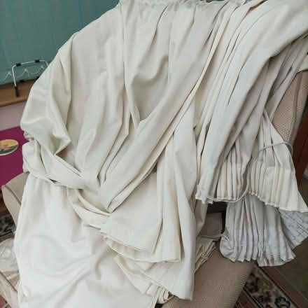 Photo of free Cream Lined Curtains (West Worthing BN11) #1