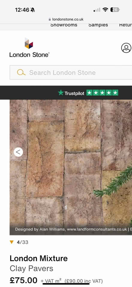 Photo of free London mix pavers x 85 (Barnes SW13) #1