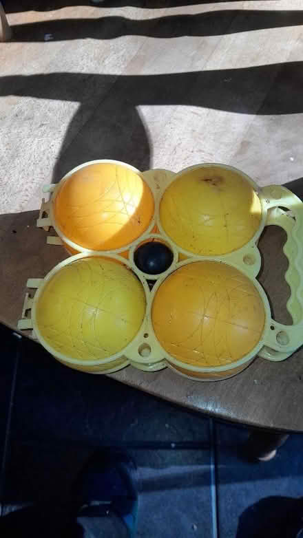 Photo of free Plastic bowling balls (Smiths Estate OX28) #1