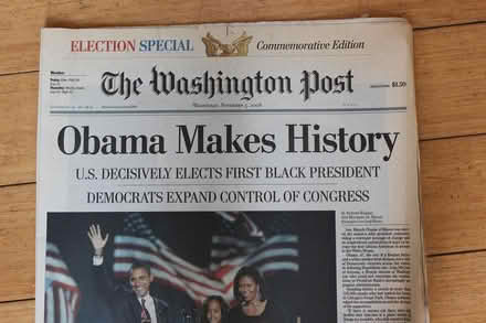 Photo of free Wash Post Obama Inauguration (Capitol Hill) #1