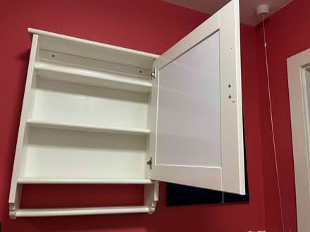 Photo of free Bathroom cabinet, mirrored (N1) #1